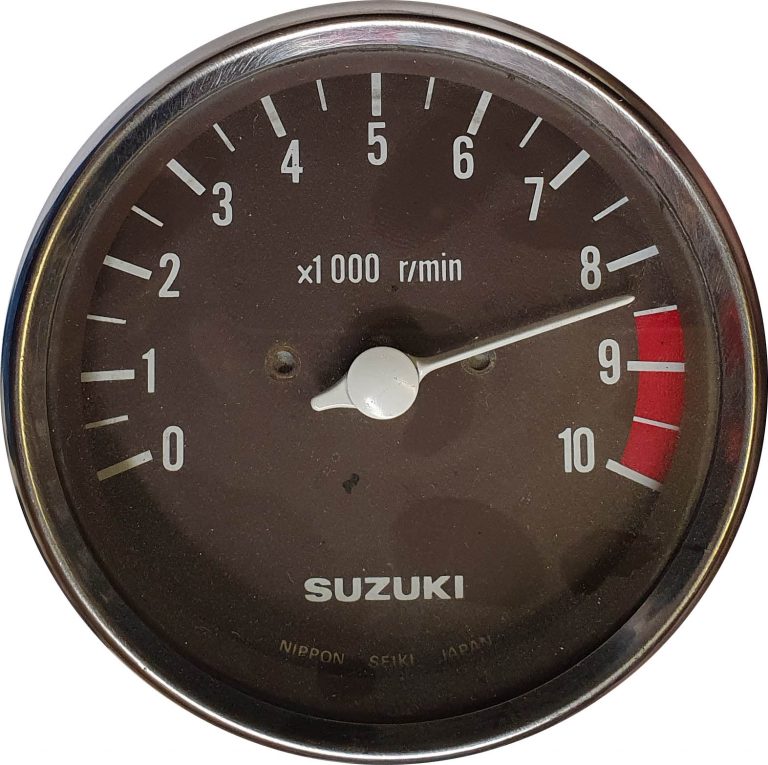 Suzuki GS tachometer Unrestored